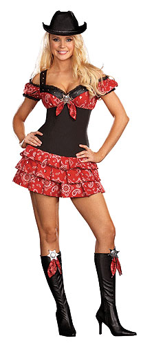 Sexy Cowgirl Costume - Click Image to Close