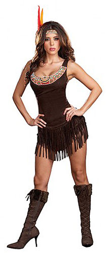 Sexy Pocahontas Costume - Click Image to Close