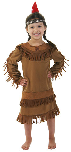 Toddler Girl Indian Costume - Click Image to Close