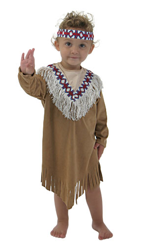 Tiger Lily Girls Indian Costume - Click Image to Close