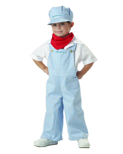 Train Engineer Costume for Toddler - Click Image to Close