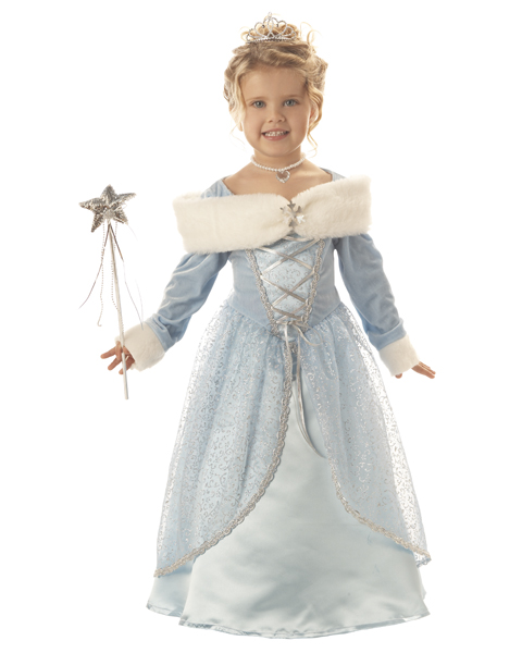 Snowflake Princess Toddler Costume - Click Image to Close