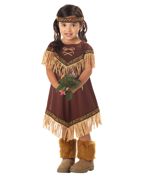 Lil Toddler Indian Princess Costume - Click Image to Close