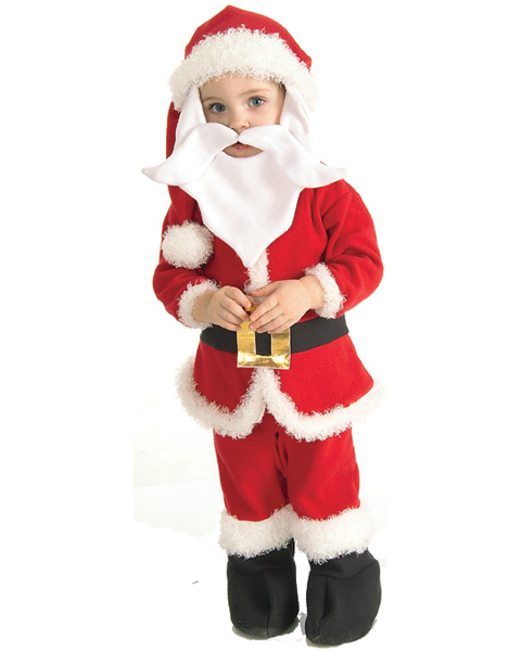 Santa Boy Costume - Click Image to Close