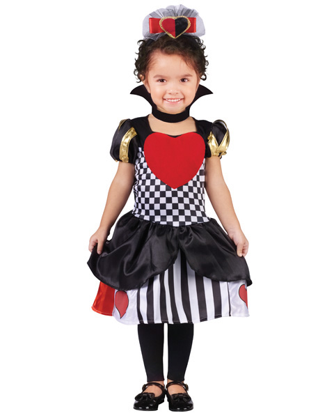 Toddlers Queen of Hearts Costume