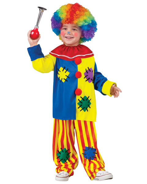 Toddlers Big Top Clown Costume - Click Image to Close