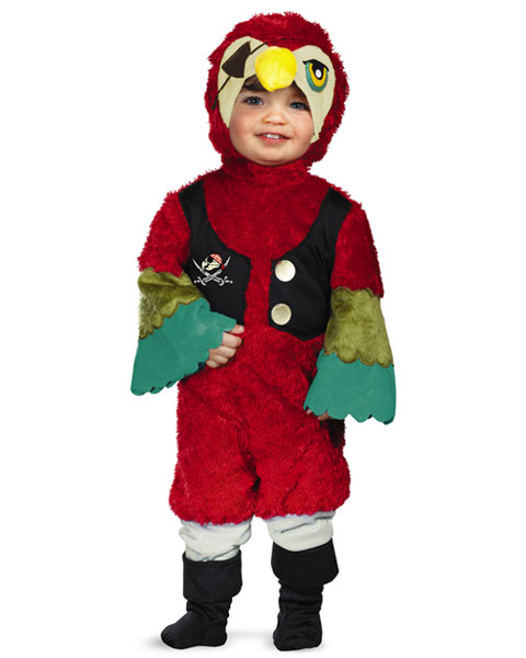 Pirate Parrot Infant Costume - Click Image to Close