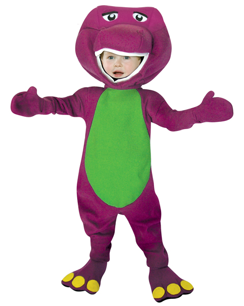 Toddler Barney Costume - Click Image to Close