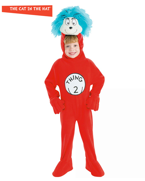 Thing#2 Costume for Toddler - Click Image to Close