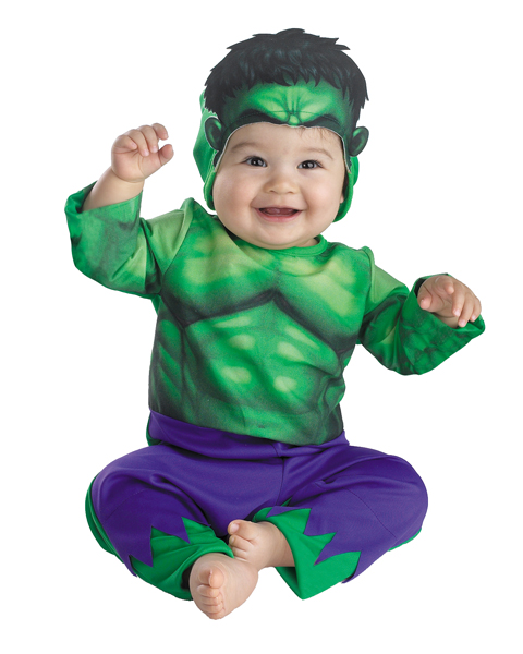 Hulk Infant (12-18 mos) Costume - Click Image to Close