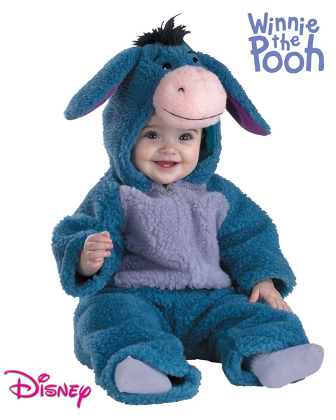 Eyeore Toddler Plush Costume for Infant - Click Image to Close