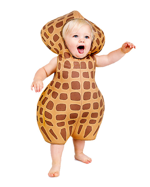 Infant Peanut Costume - Click Image to Close