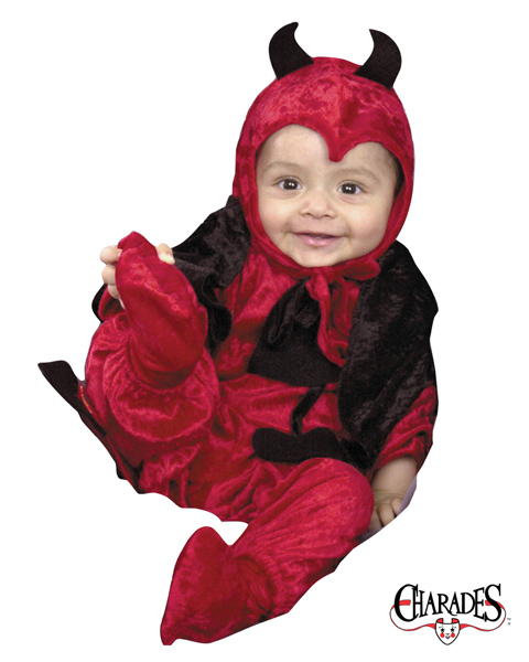 Darling Devil Costume for Newborn - Click Image to Close