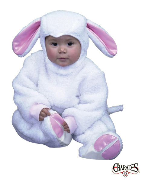 Little Lamb Newborn Costume - Click Image to Close