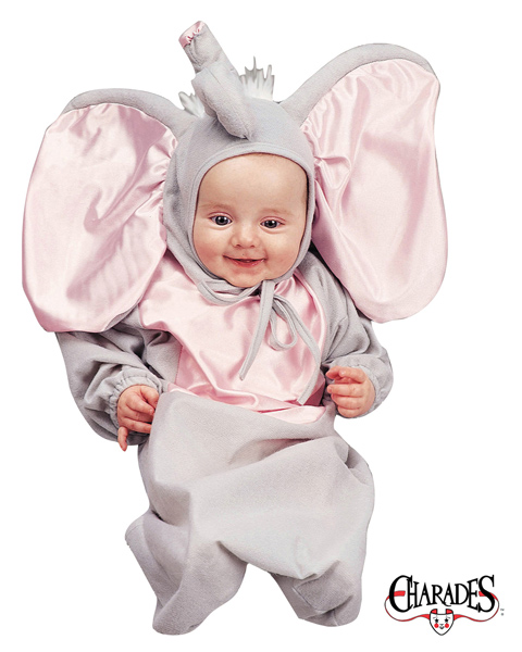 Little Elephant Bunting Newborn Costume for Infant - Click Image to Close