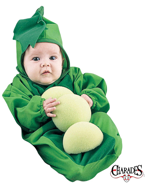 Pea In The Pod Bunting Newborn Costume for Infant - Click Image to Close