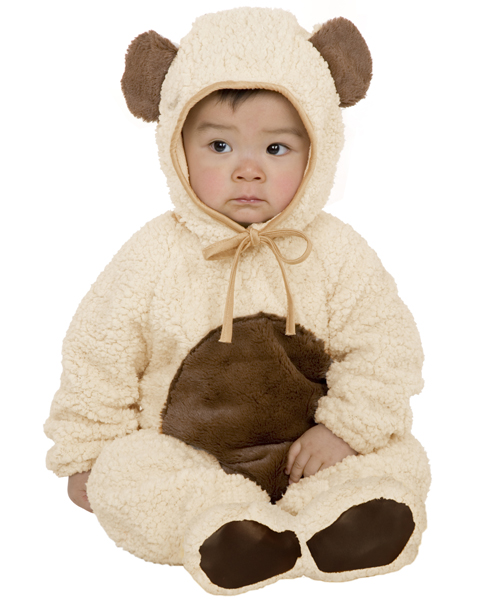 Microfiber Oatmeal Bear Costume for Toddler - Click Image to Close