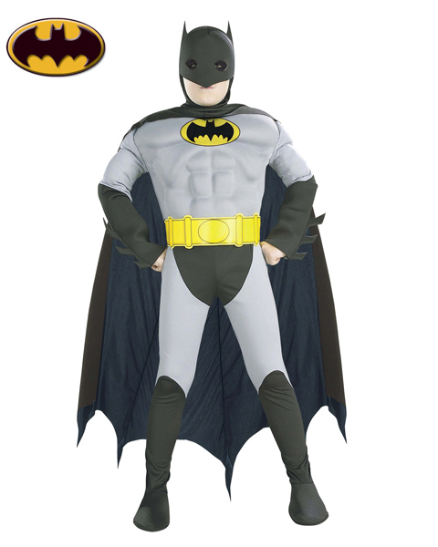 Muscle Chest Batman Costume for Toddler - Click Image to Close