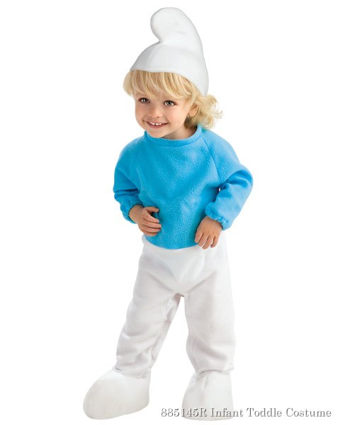 Toddler Smurf Costume - Click Image to Close