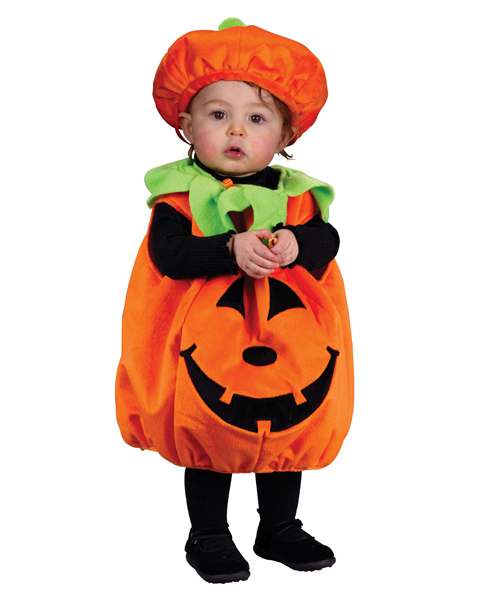 Pumpkin Costume for Newborn Infant