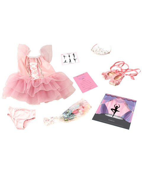 Make A Wish Toddler Ballerina Costume - Click Image to Close