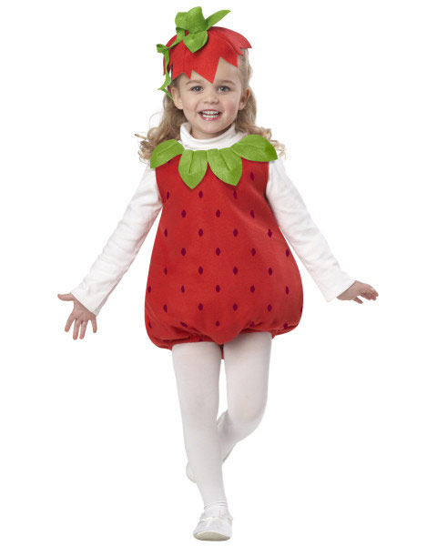 Infant Toddler Strawberry Girl Costume