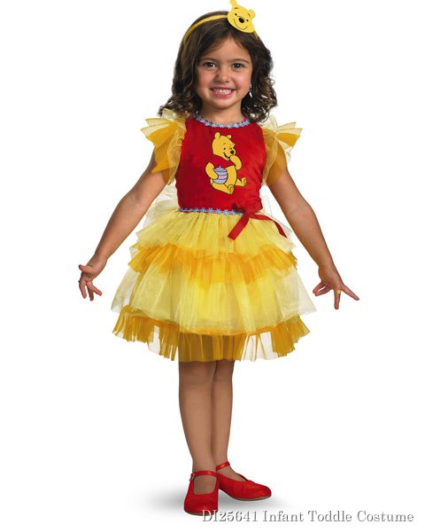 Frilly Disneys Winnie The Pooh Toddler Costume - Click Image to Close