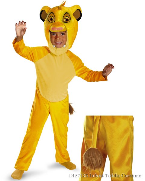 Classic Disneys The Lion King Simba Toddler Costume