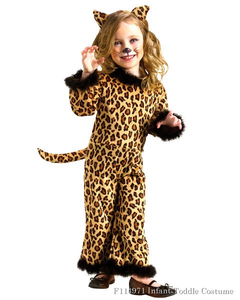 Pretty Leopard Toddker Costume - Click Image to Close