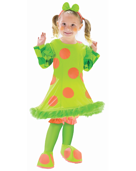 Lolli The Clown Costume for Toddler - Click Image to Close