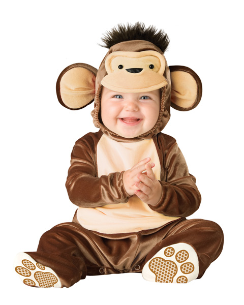 Toddlers Mischievous Monkey Costume - Click Image to Close