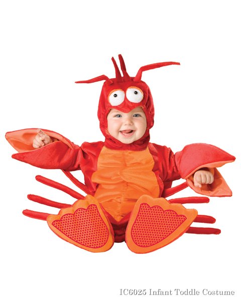 Lil Lobster Costume Infant Toddler - Click Image to Close