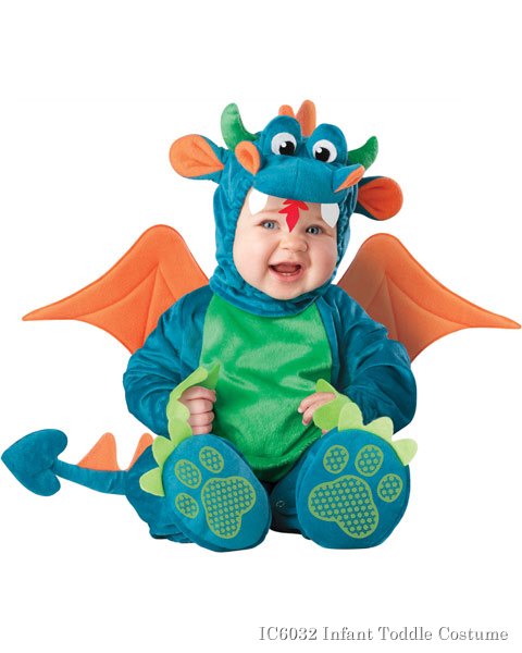 Dinky Dragon Costume Infant Toddler - Click Image to Close