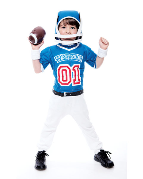 Lil Big Football Player Toddler Costume