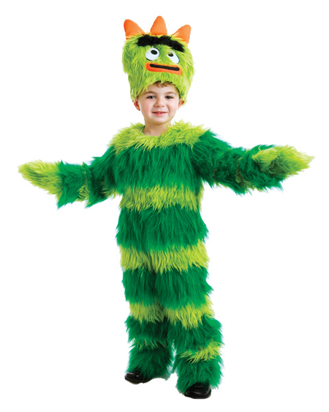 Toddler Deluxe Yo Gabba Gabba Brobee Costume - Click Image to Close