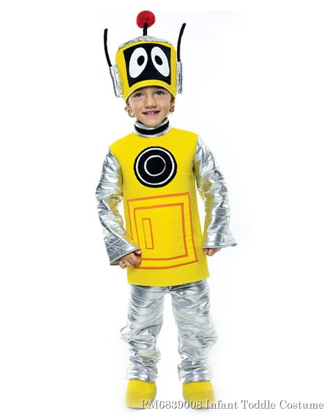 Yo Gabba Gabba Plex Deluxe Infant Toddler Costume - Click Image to Close