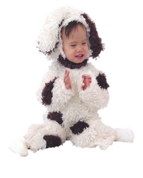 Infant/Toddler Baby Furry Dog - Click Image to Close