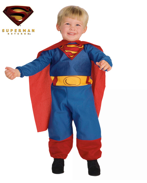 Infant/Toddler Superman Costume - Click Image to Close