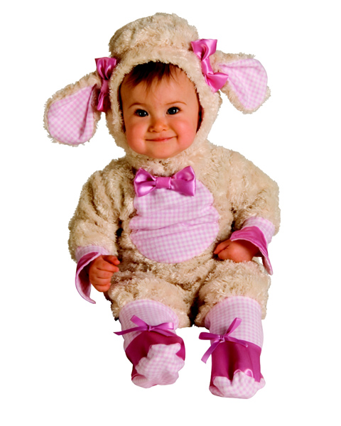 Newborn/Infant Pink Lamb - Click Image to Close