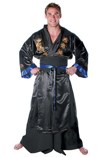 Mens Samurai Costume - Click Image to Close