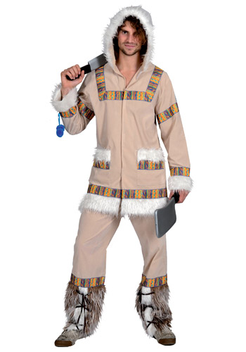 Mens Eskimo Costume - Click Image to Close