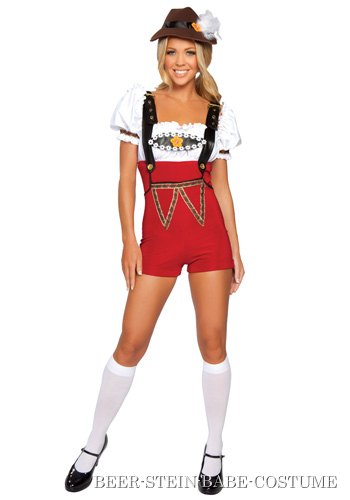 Beer Stein Babe Costume - Click Image to Close