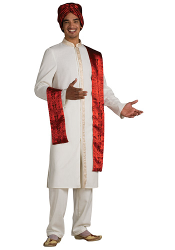 Adult Bollywood Guy Costume - Click Image to Close