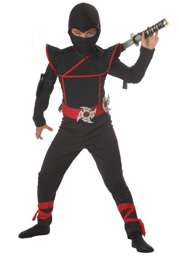 Kids Stealth Ninja Costume - Click Image to Close