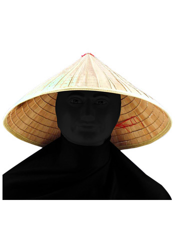 Chinese Bamboo Hat - Click Image to Close