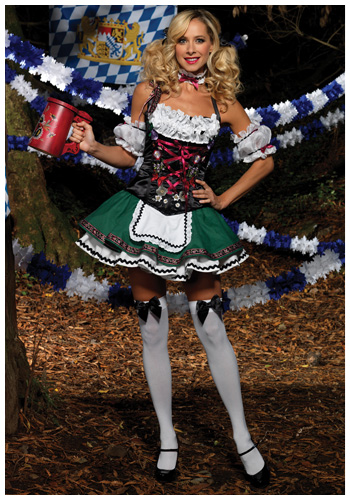 Deluxe German Beer Girl Costume