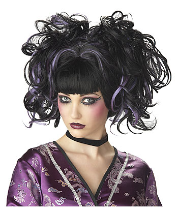 Geisha Girl Wig - Click Image to Close