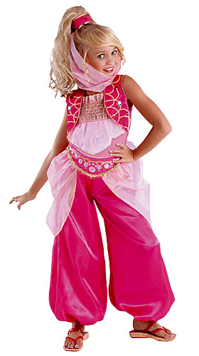 Kids Barbie Genie Costume - Click Image to Close