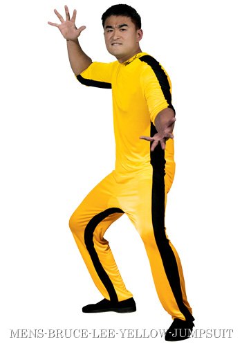 Mens Bruce Lee Costume - Click Image to Close