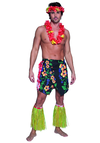 Mens Hawaiian Costume - Click Image to Close